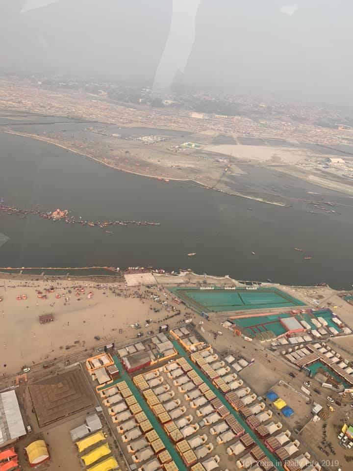Kumbh Mela 2019 from above Helicopter ride 2