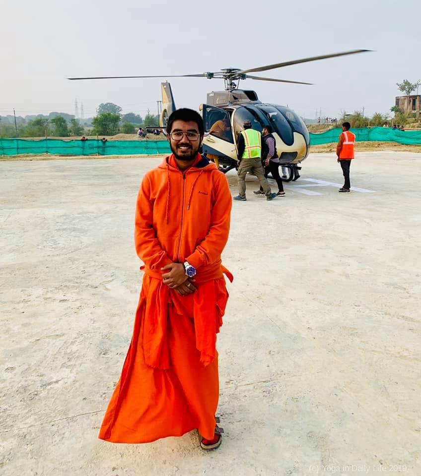 Kumbh Mela 2019 from above Helicopter ride