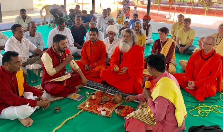 Holy Guruji Mahasamadhi Satsang celebrations in India